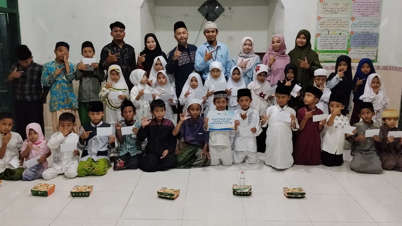 Woman holding donation box